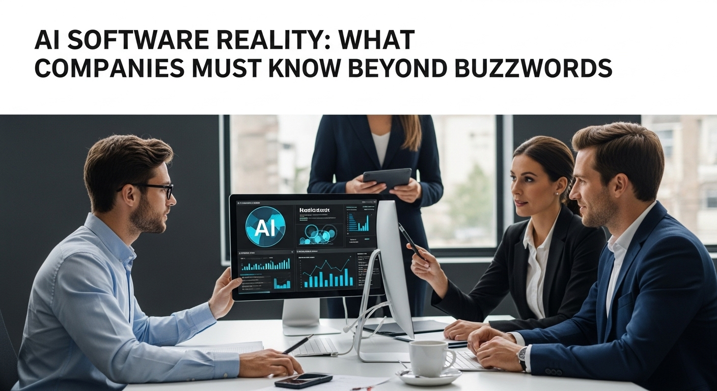 AI Software Reality: What Companies Must Know Beyond Buzzwords
