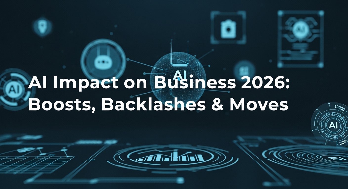 AI Impact on Business 2026: Boosts, Backlashes & Moves